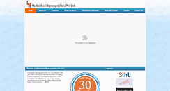 Desktop Screenshot of hydrepro.com